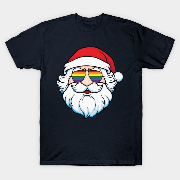 Santa LGBT T-Shirt by be yourself. design